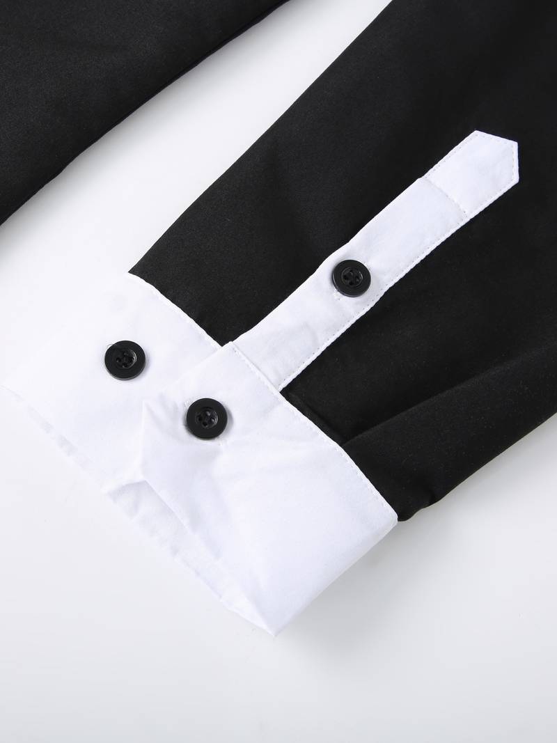 Tonie – Camicia Elegante con Contrasto dal Taglio Moderno