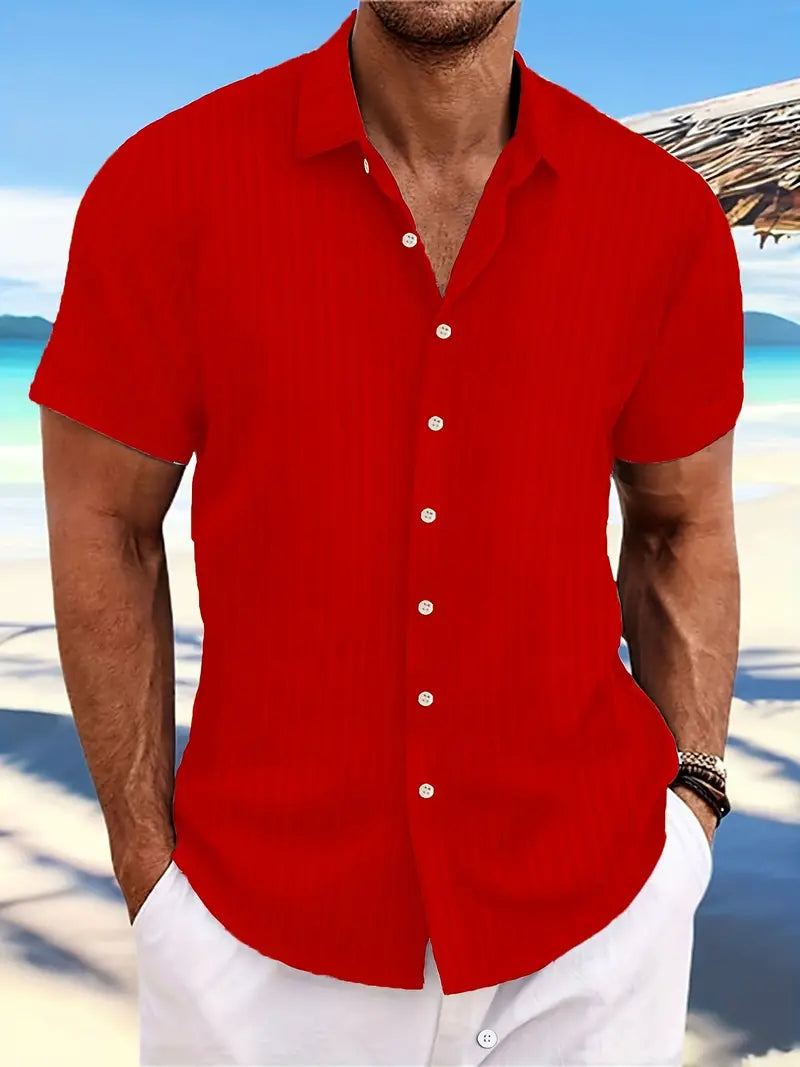 Troy - Camicia Classica con Bottoni
