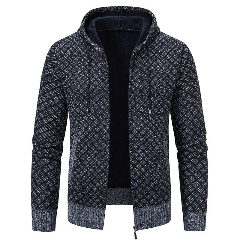 Winton - Giacca stretta e elegante con cappuccio per uomo
