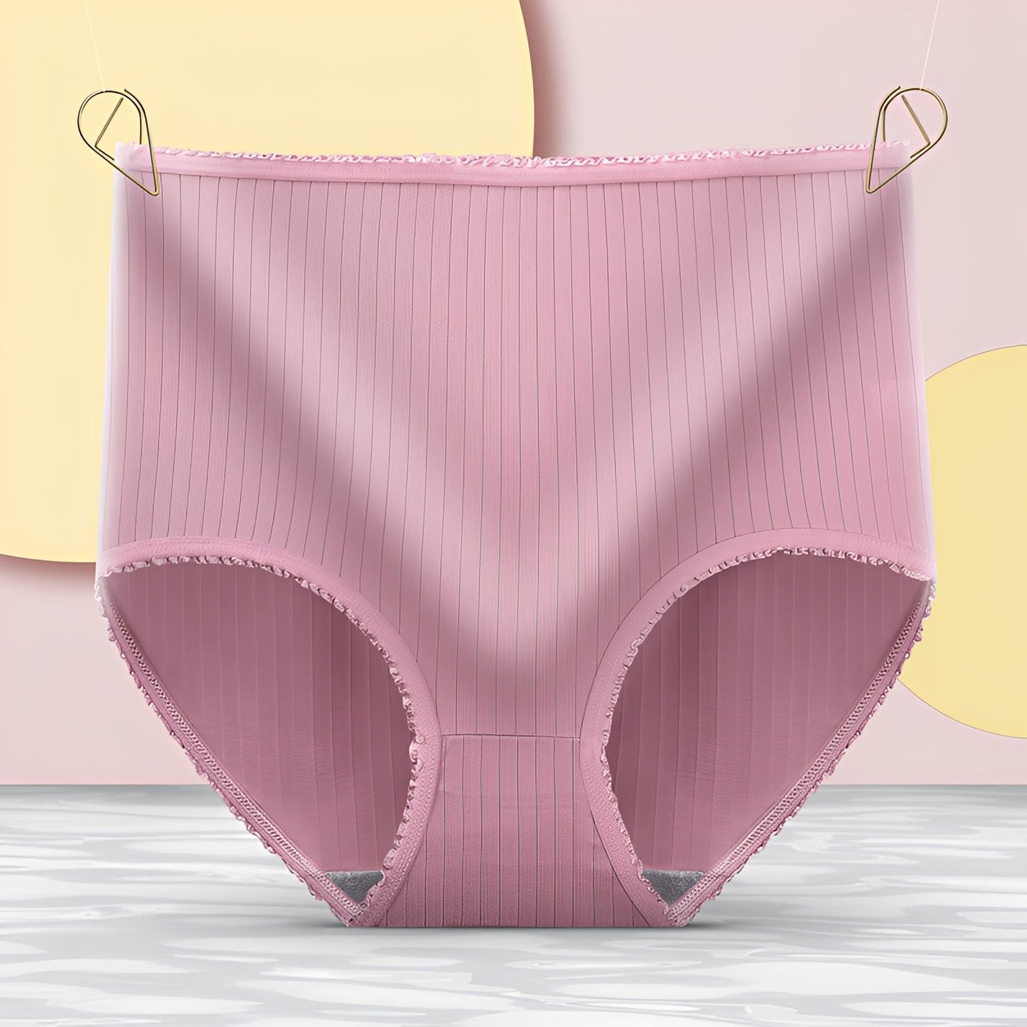 Jodie - Biancheria intima semplice a vita alta per donne