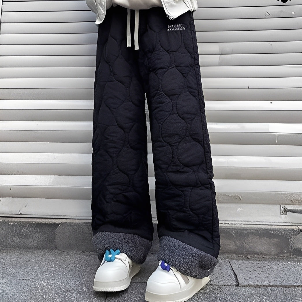 Charles - Pantaloni imbottiti e caldi in pile per uomo