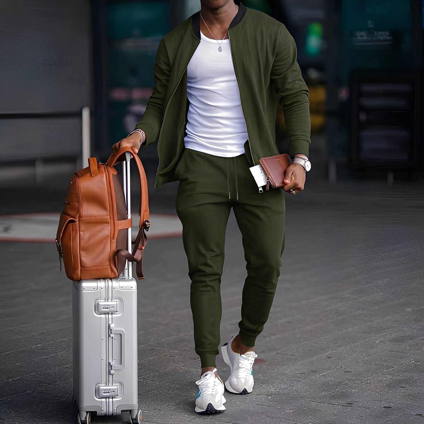 Dillon - Set semplice di giacca e pantaloni per uomo