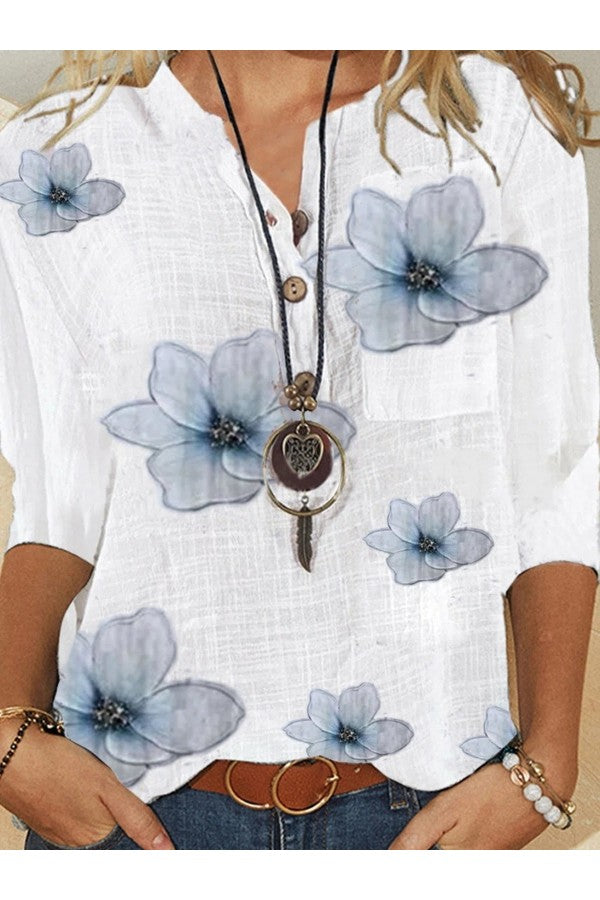 Alina – Blusa Soffio di Fiori