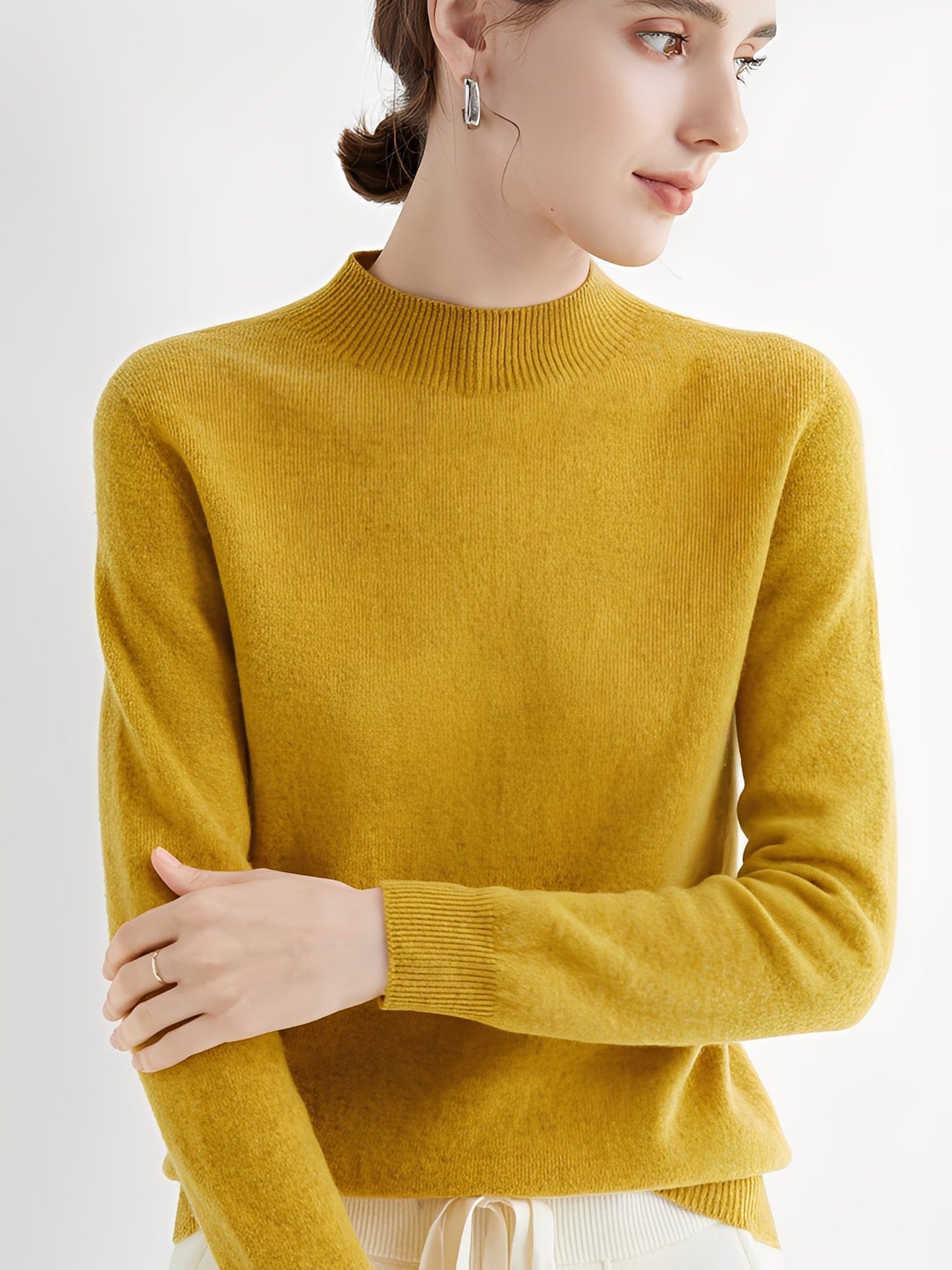 Cindie - Caldo maglione in cashmere da donna