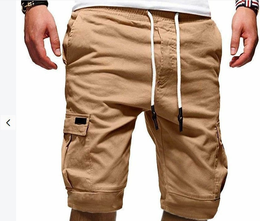 Bogdan - Pantaloncini Cargo Estivi Uomo Loose