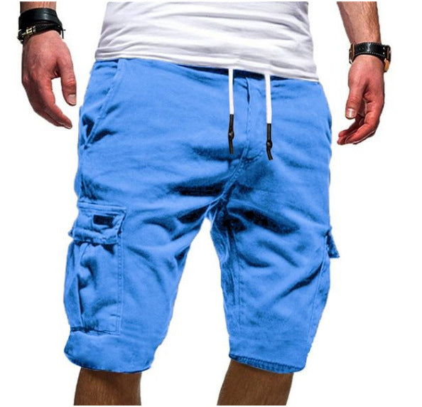 Bogdan - Pantaloncini Cargo Estivi Uomo Loose
