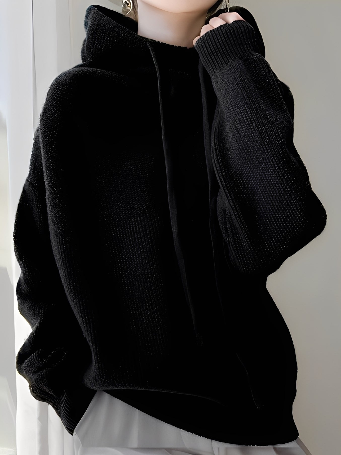 Mercia - Felpa con Cappuccio Moderna per Donne