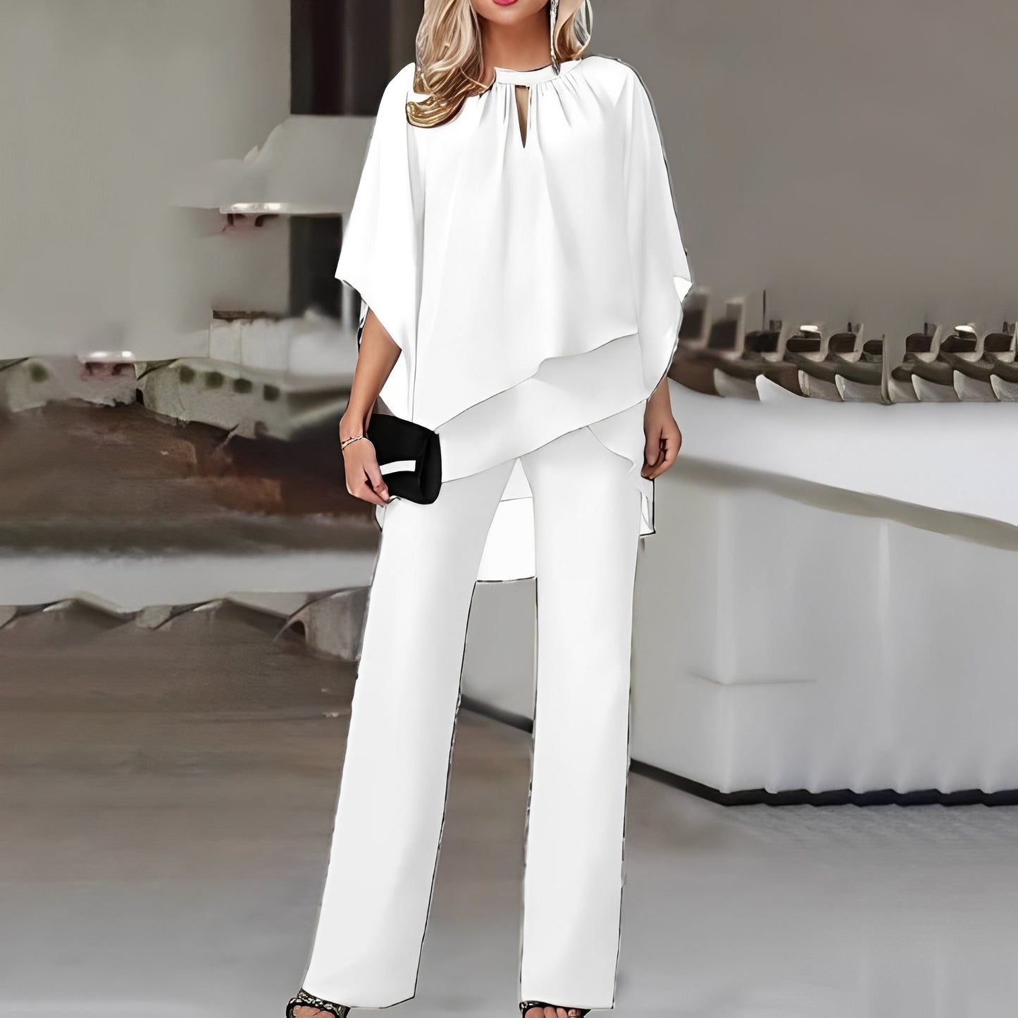 Sherlyn - Chic, spalle scoperte, set soffice per donne
