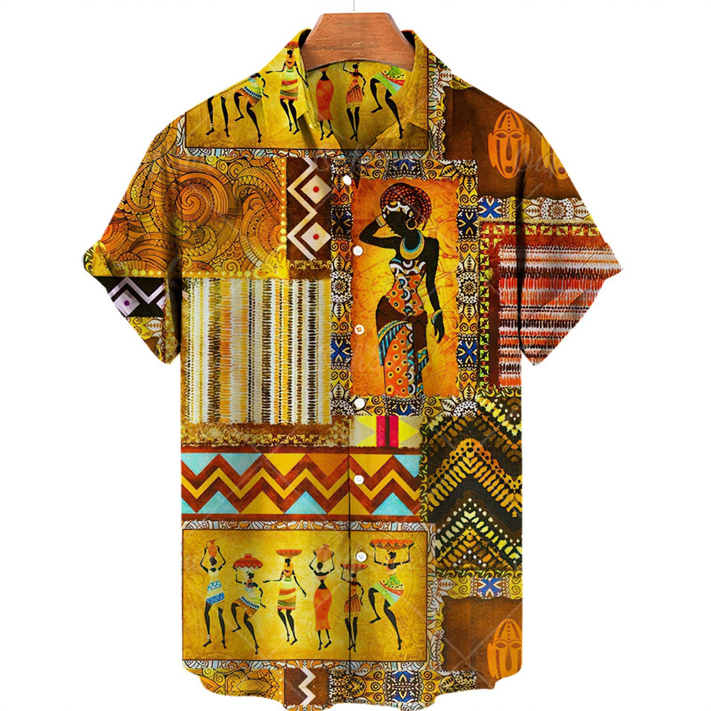 Kenneth - Camicia Casual a Maniche Corte con Stile Fresco
