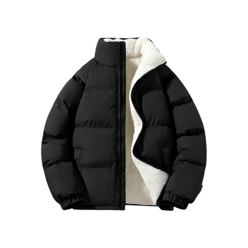 Calvin – Giacca Puffer da Uomo con Fodera in Fleece