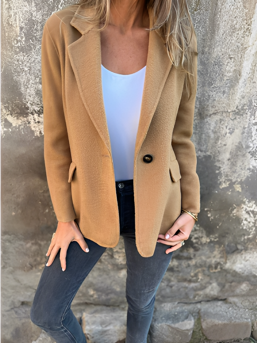Desiree - Blazer di Lana Moderno per Donne