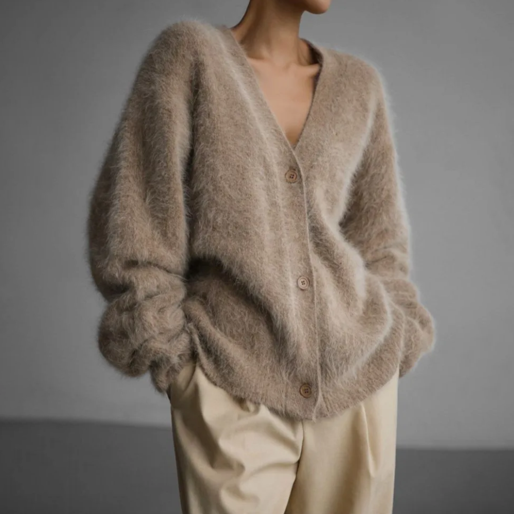 Erina - Cardigan in Cashmere di Lusso
