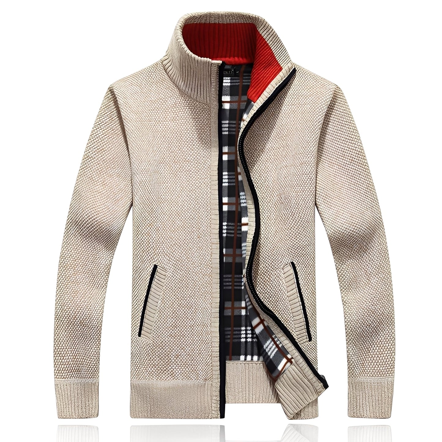 Shaw - Classico Cardigan Foderato per Uomo