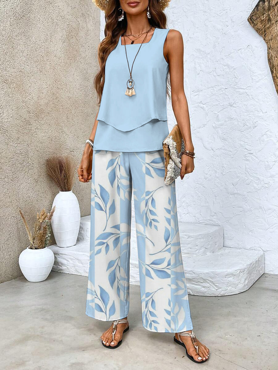 Malia - Elegante Completo Donna Senza Maniche