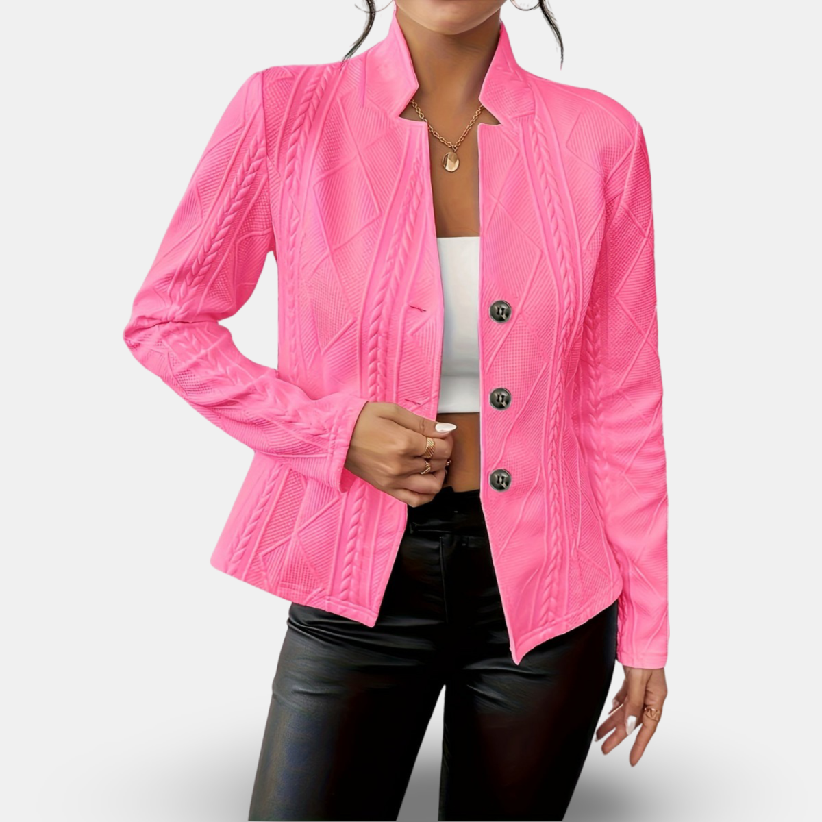 Liana – Blazer Elegante con Bottoni