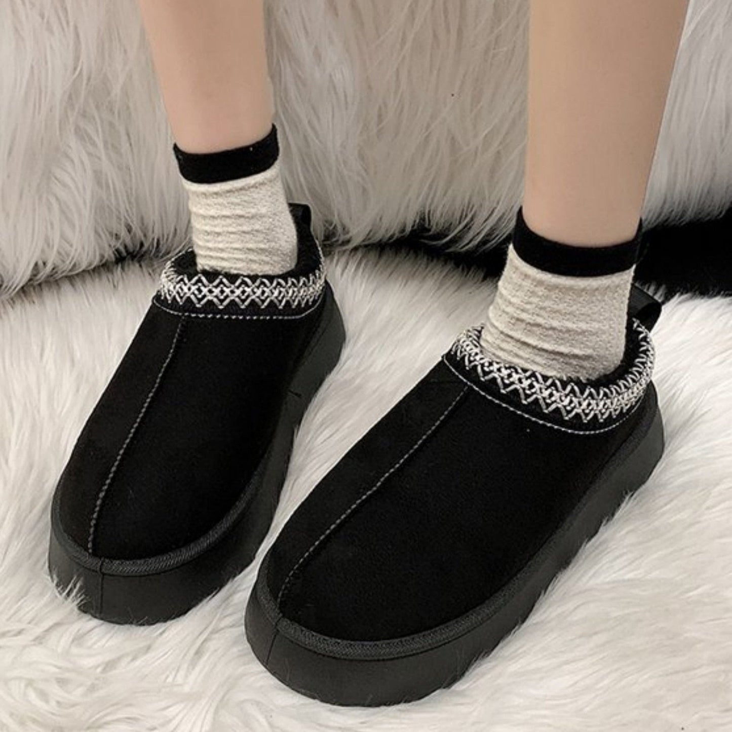 Audrey – Stivali da Neve Moda Stile Muffin