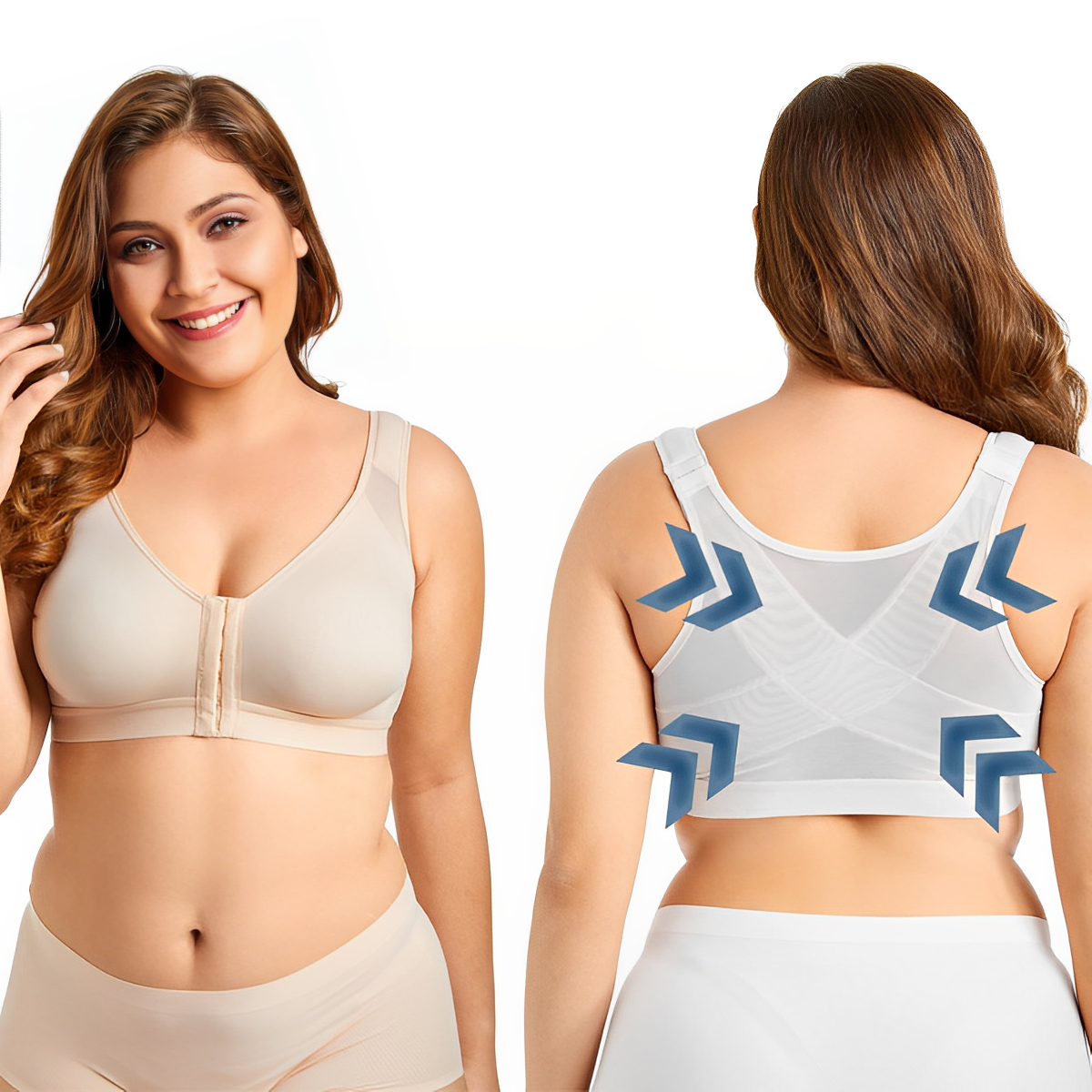Chloe - Reggiseno per la correzione della postura 2 in 1 da donna