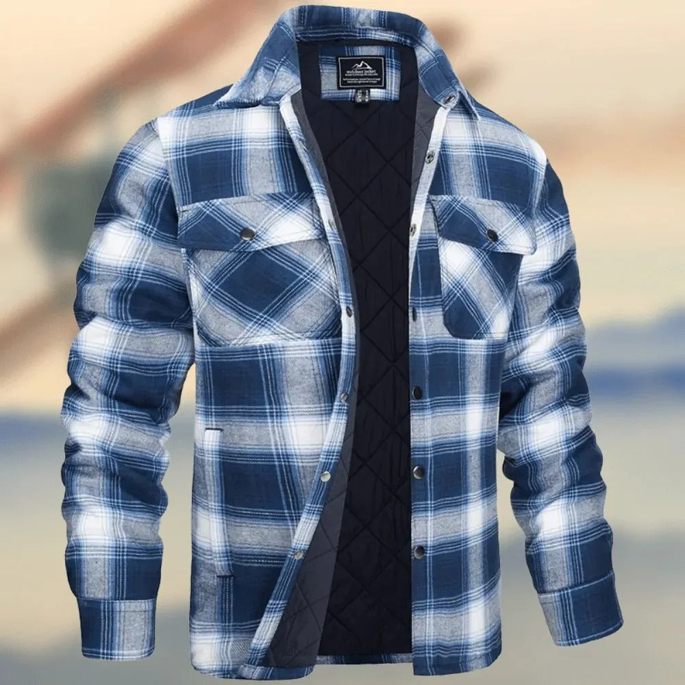 Grayson – Classica Camicia in Flanella dallo Stile Urbano