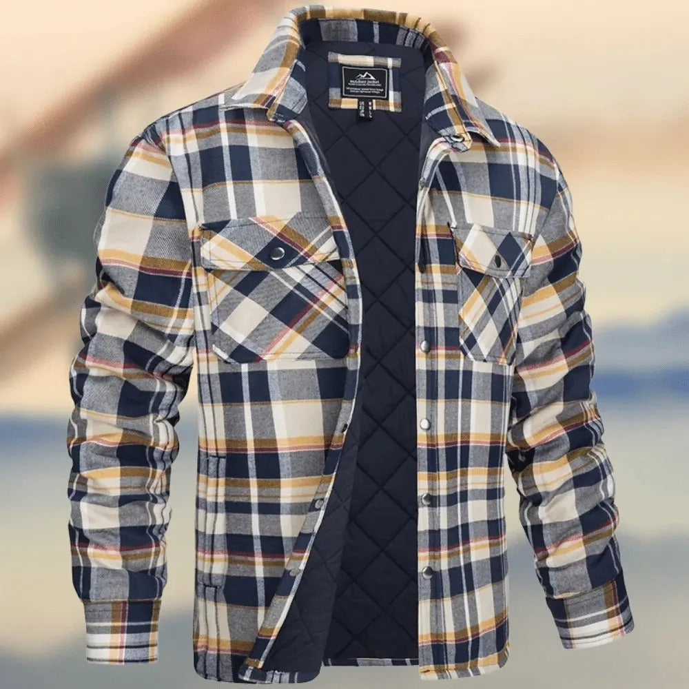 Grayson – Classica Camicia in Flanella dallo Stile Urbano