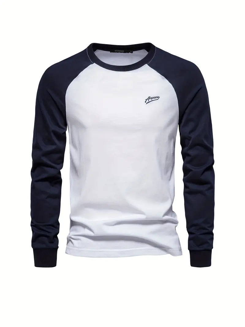 Kairo – Maglia a Maniche Lunghe con Contrasto Deciso
