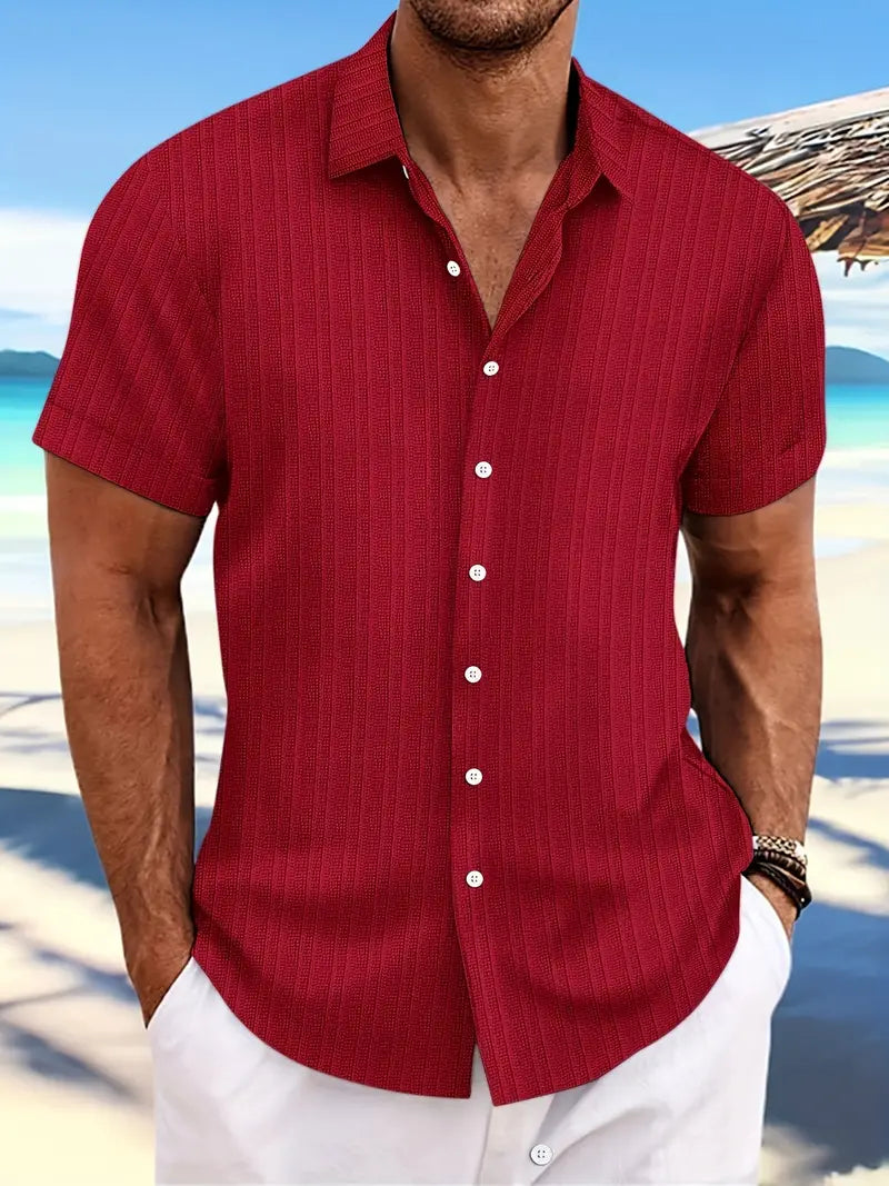 Troy - Camicia Classica con Bottoni