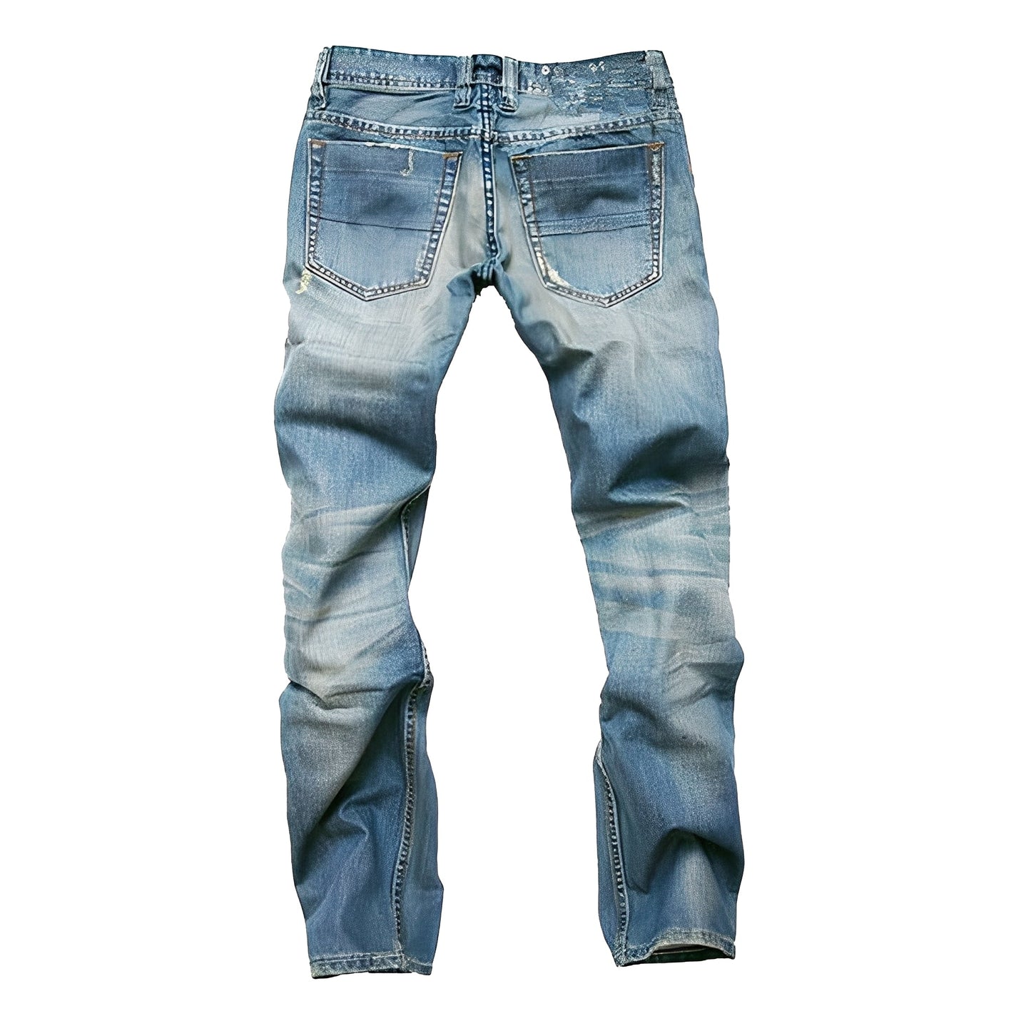 Kaleb - Jeans Classici con Strappi per Uomini