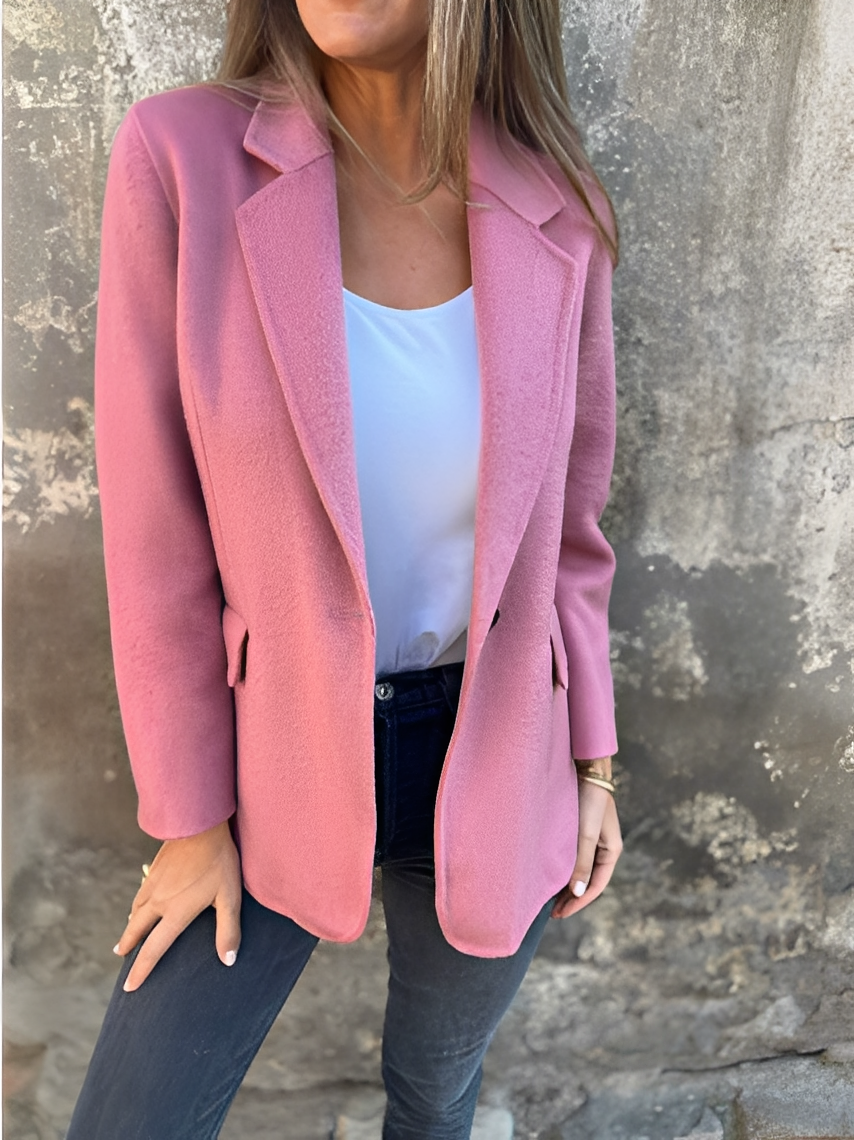 Desiree - Blazer di Lana Moderno per Donne