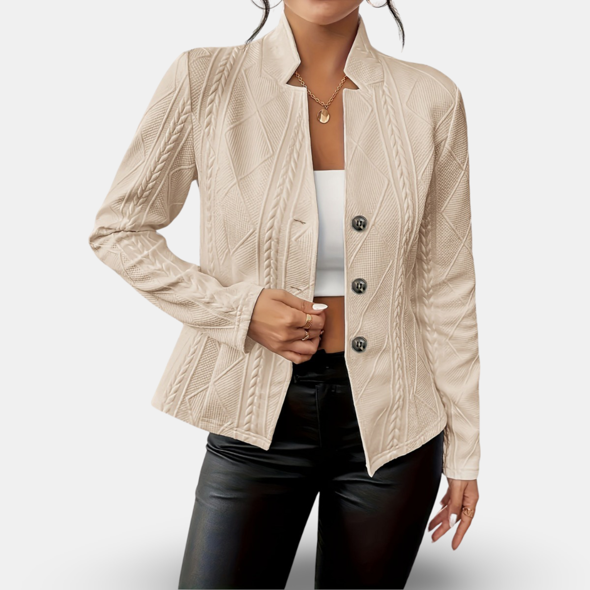 Liana – Blazer Elegante con Bottoni