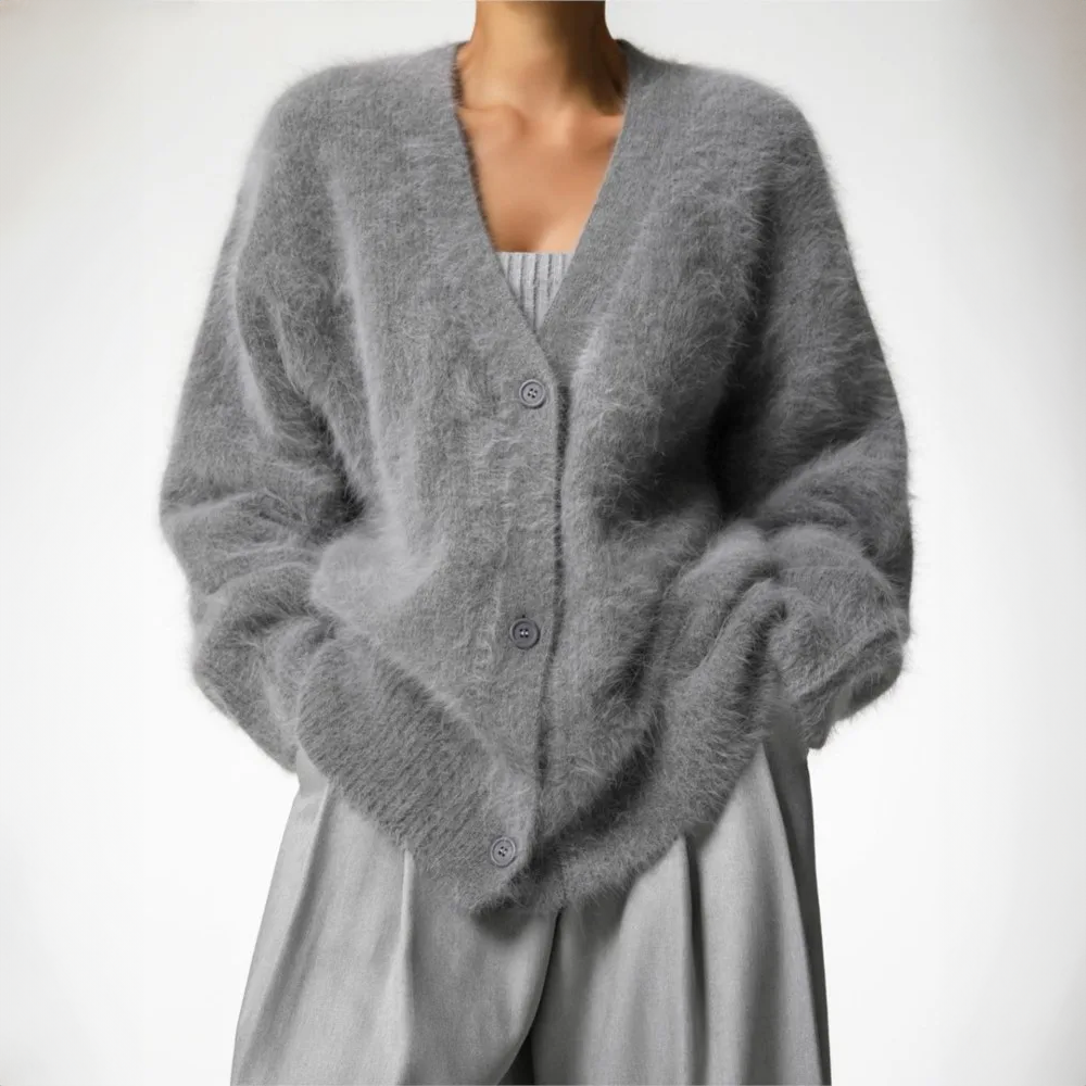 Erina - Cardigan in Cashmere di Lusso