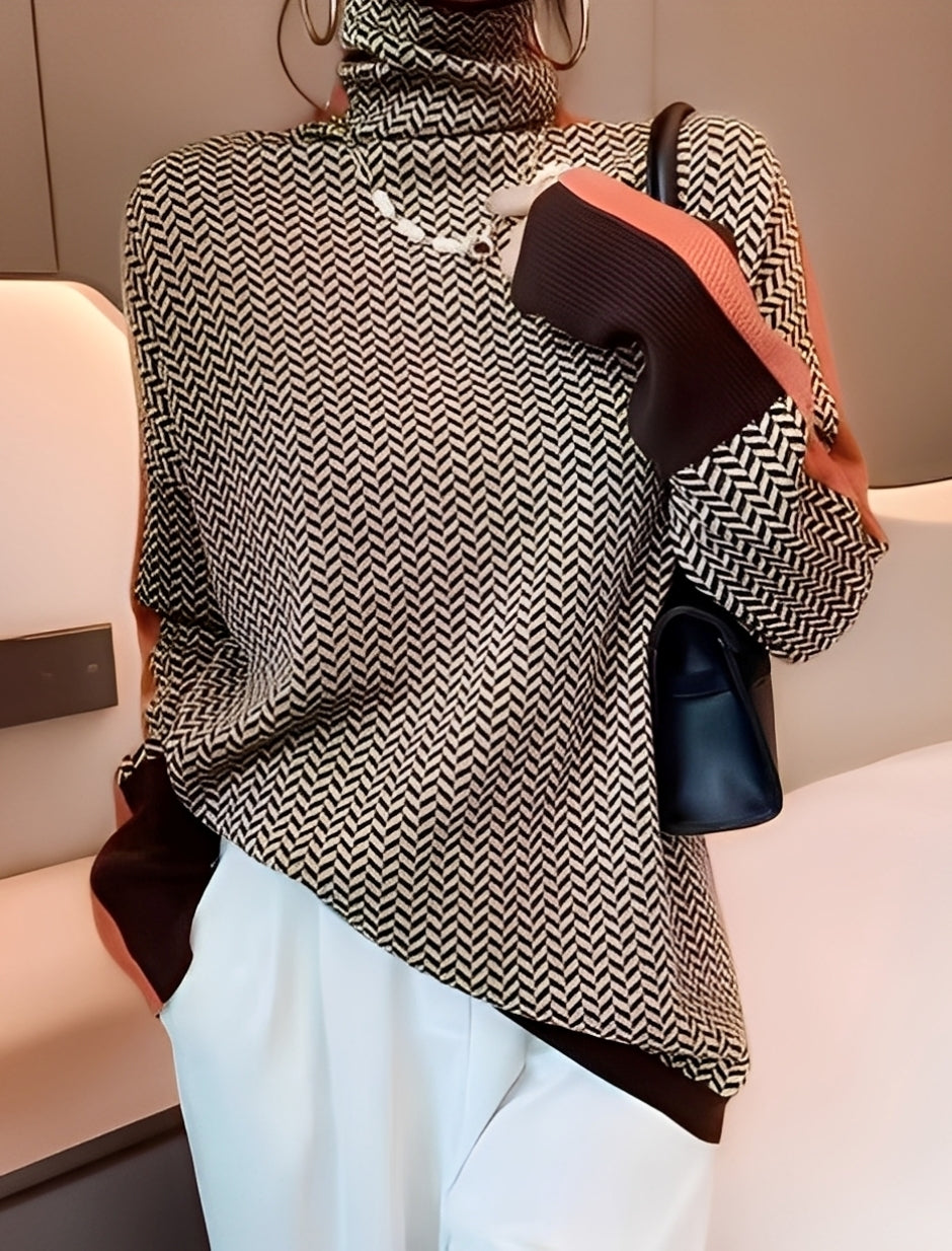 Bryony - Elegante maglione a collo alto per donne