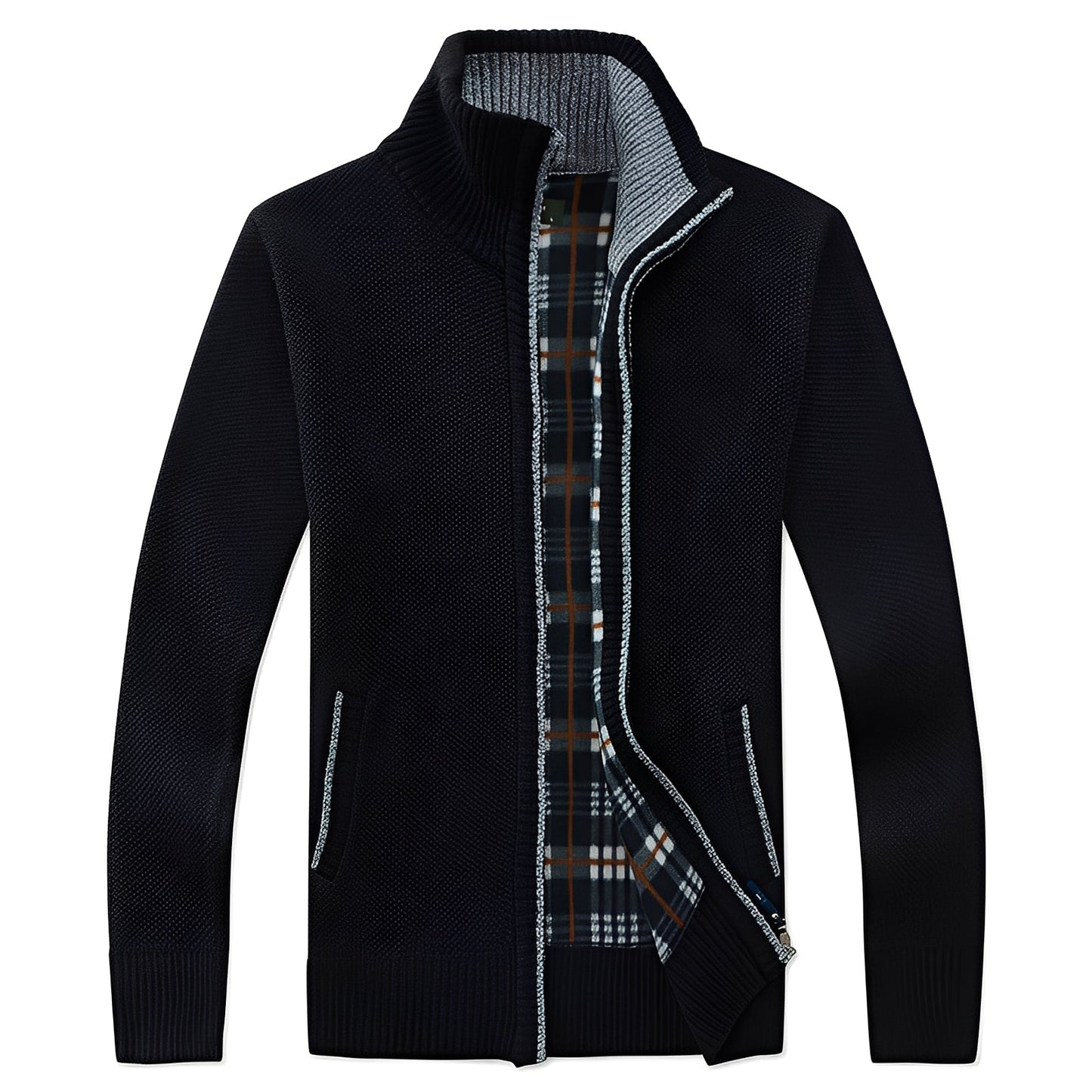 Shaw - Classico Cardigan Foderato per Uomo