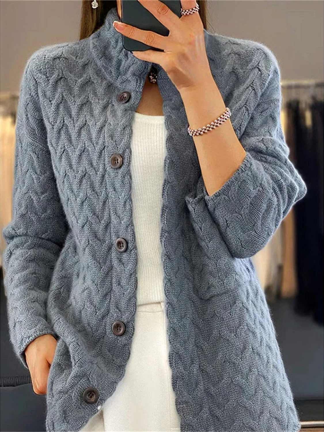 Ashley - Cardigan Elegante e Confortevole
