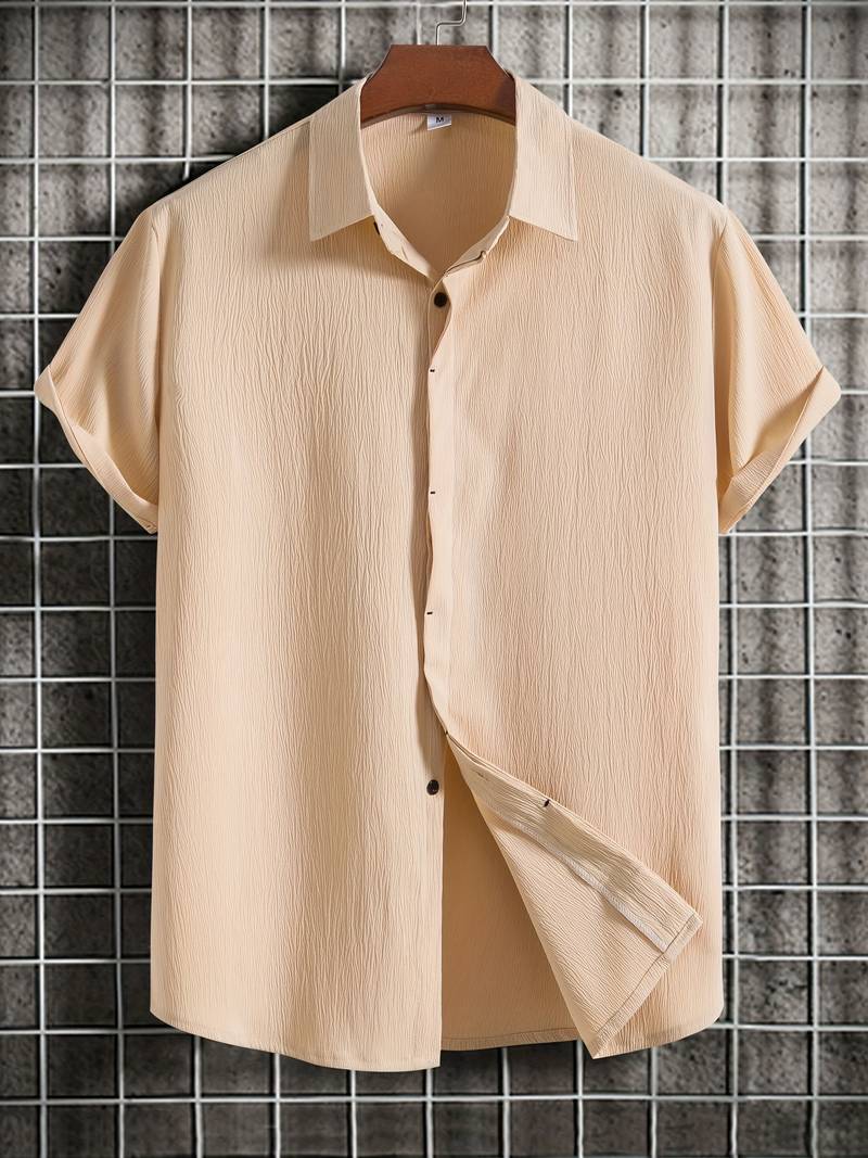 Joshua - Camicia a Maniche Corte Elegante e Senza Sforzo
