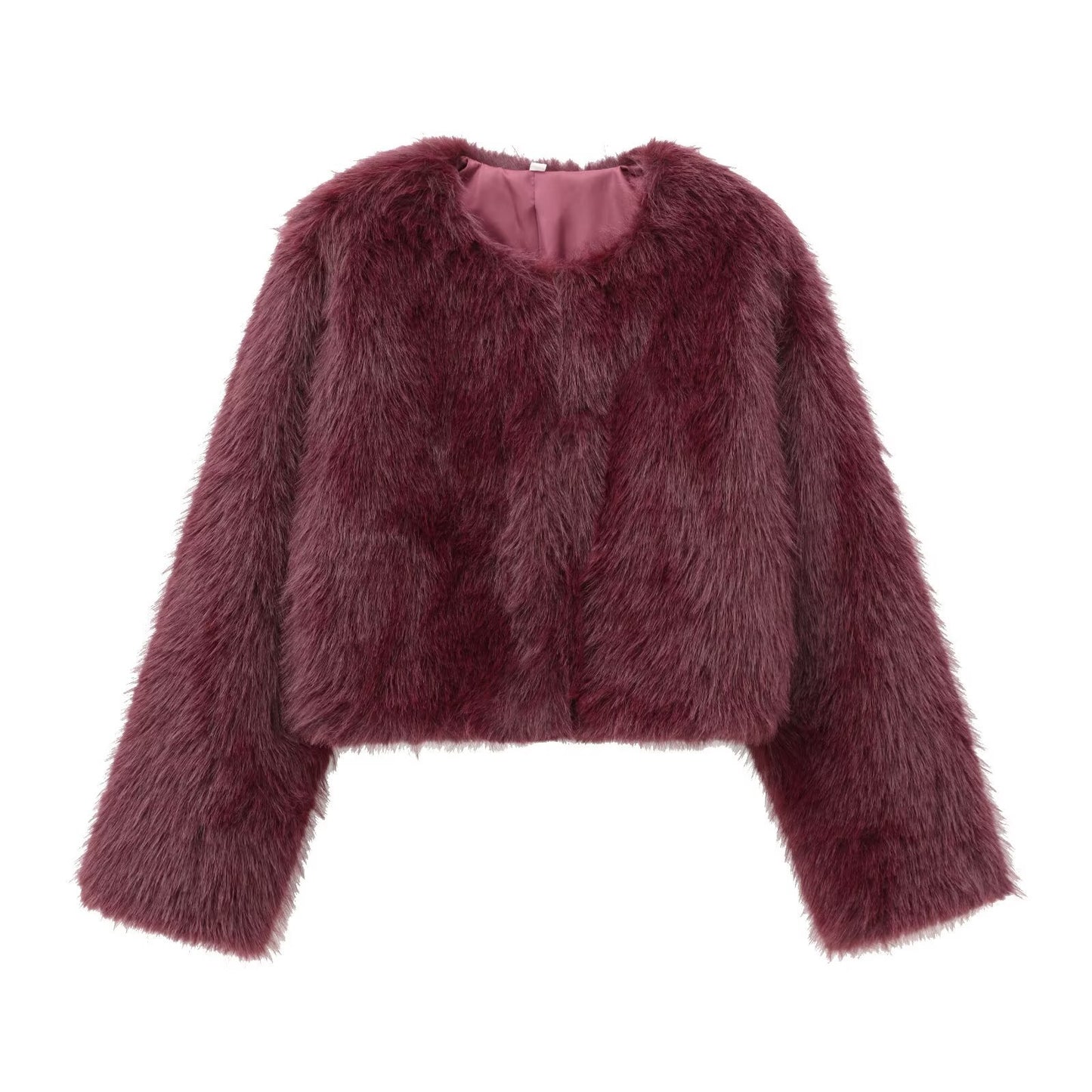 EmberCozy - Cappotto Invernale In Pelle Con Finiture In Pelliccia