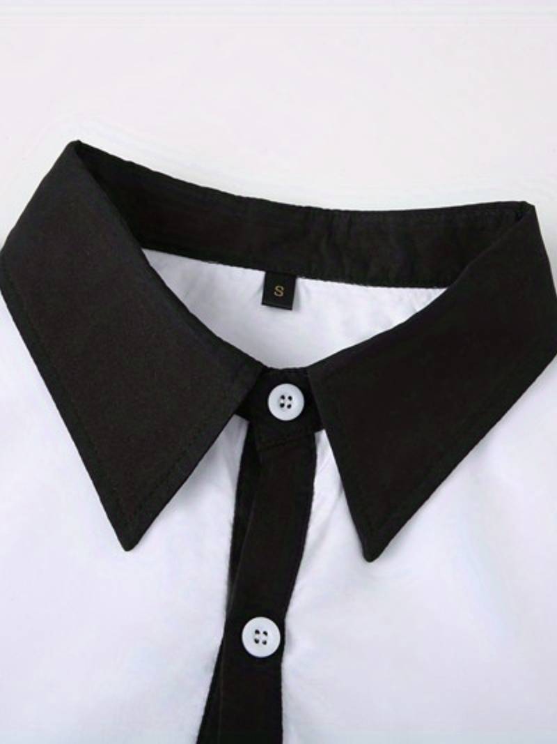 Tonie – Camicia Elegante con Contrasto dal Taglio Moderno
