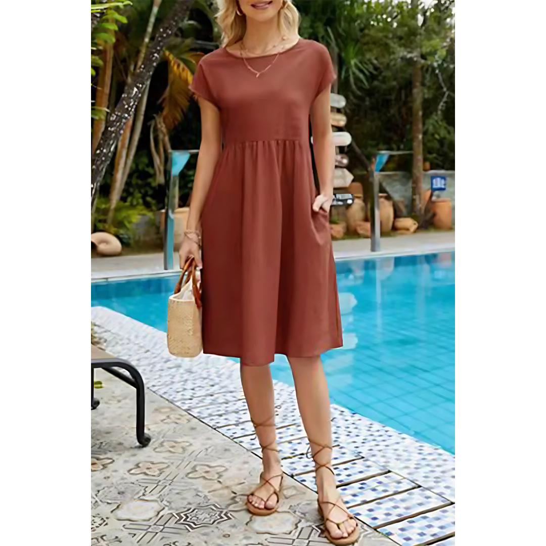 Imogen - Abito Moderno in Patchwork
