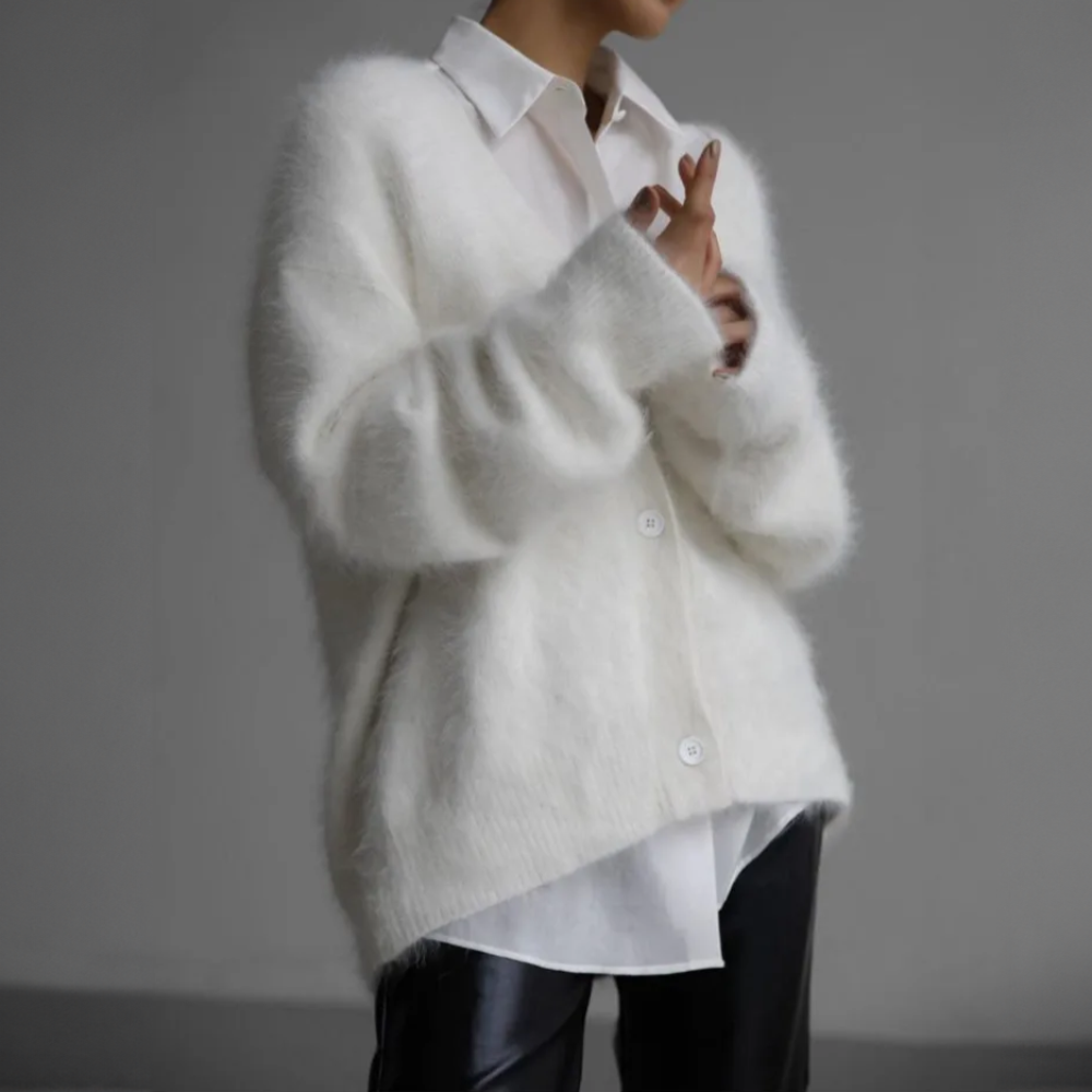 Erina - Cardigan in Cashmere di Lusso