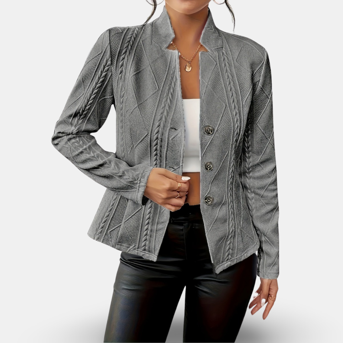 Liana – Blazer Elegante con Bottoni