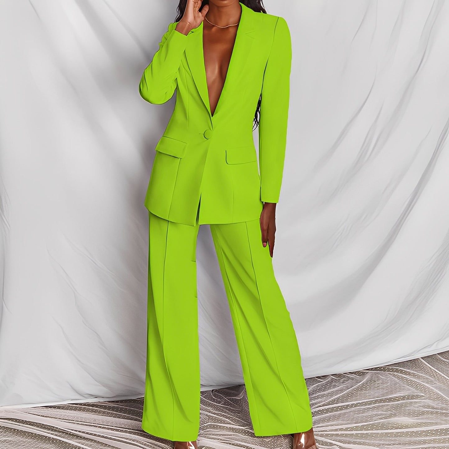 Darcey - Completo giacca e pantaloni casual e formale per donne
