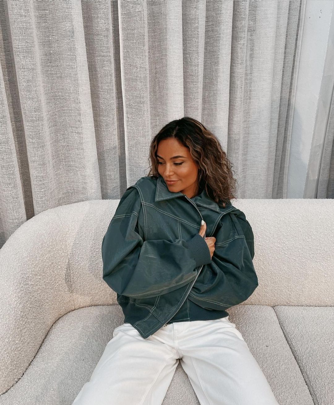 Lucia – Giacca Bomber Oversize