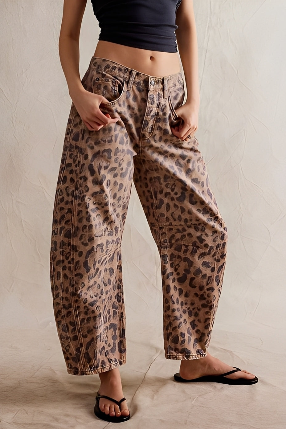 Jocelyn - Jeans larghi casual per donne