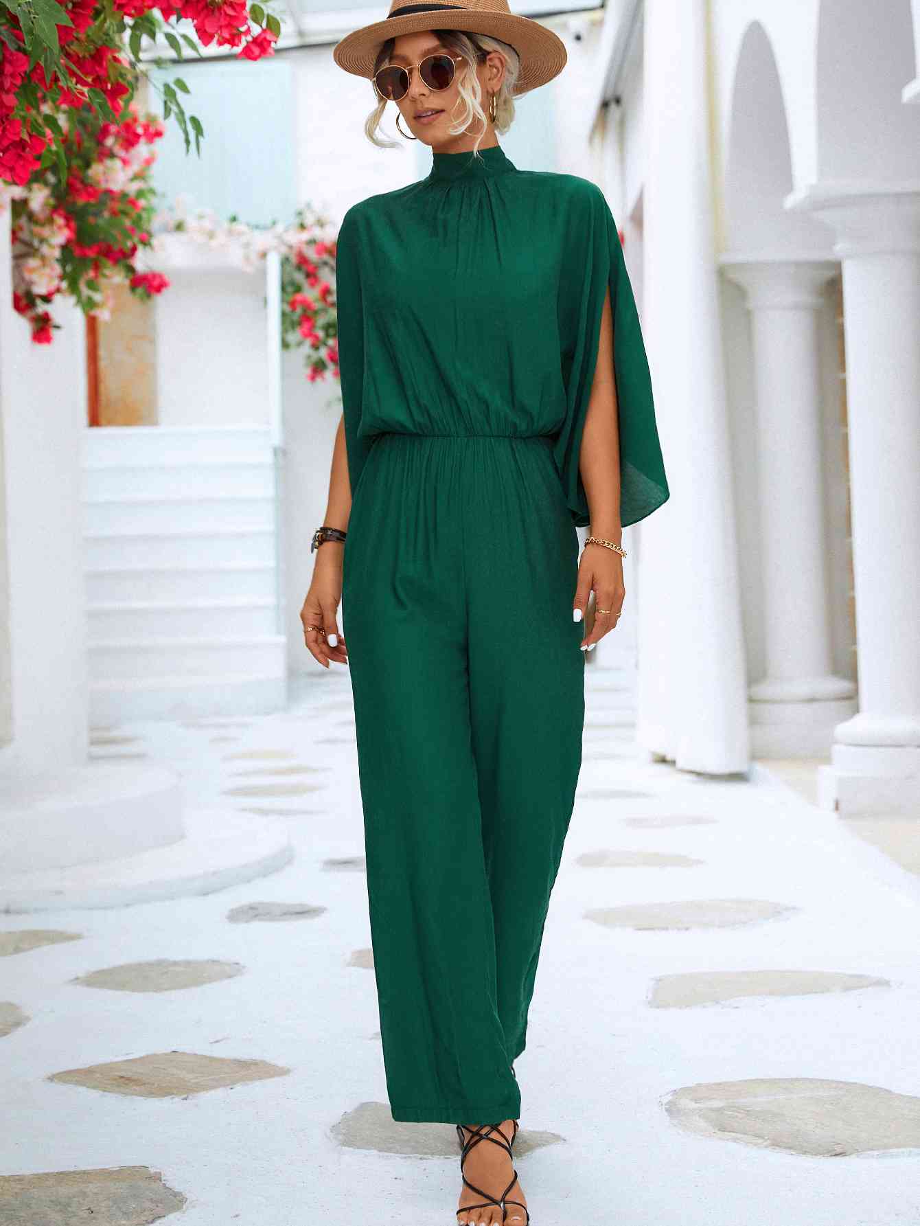 Wenzel - Tuta con Collo Alto e Dettaglio da Annodare Elegante