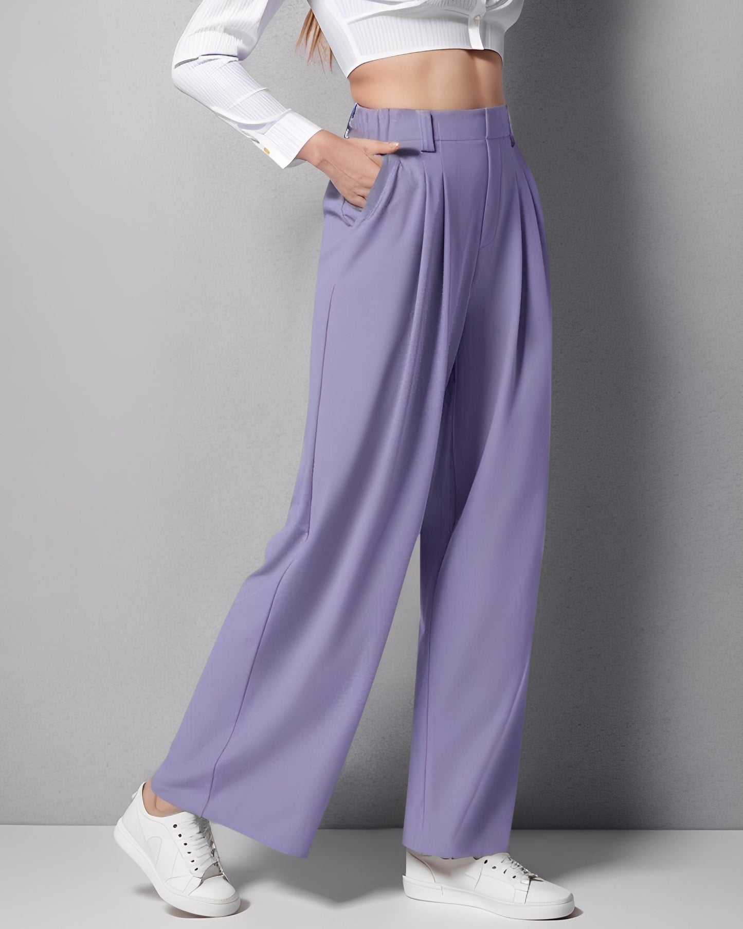 Montana - Pantaloni elasticizzati dritti per donne