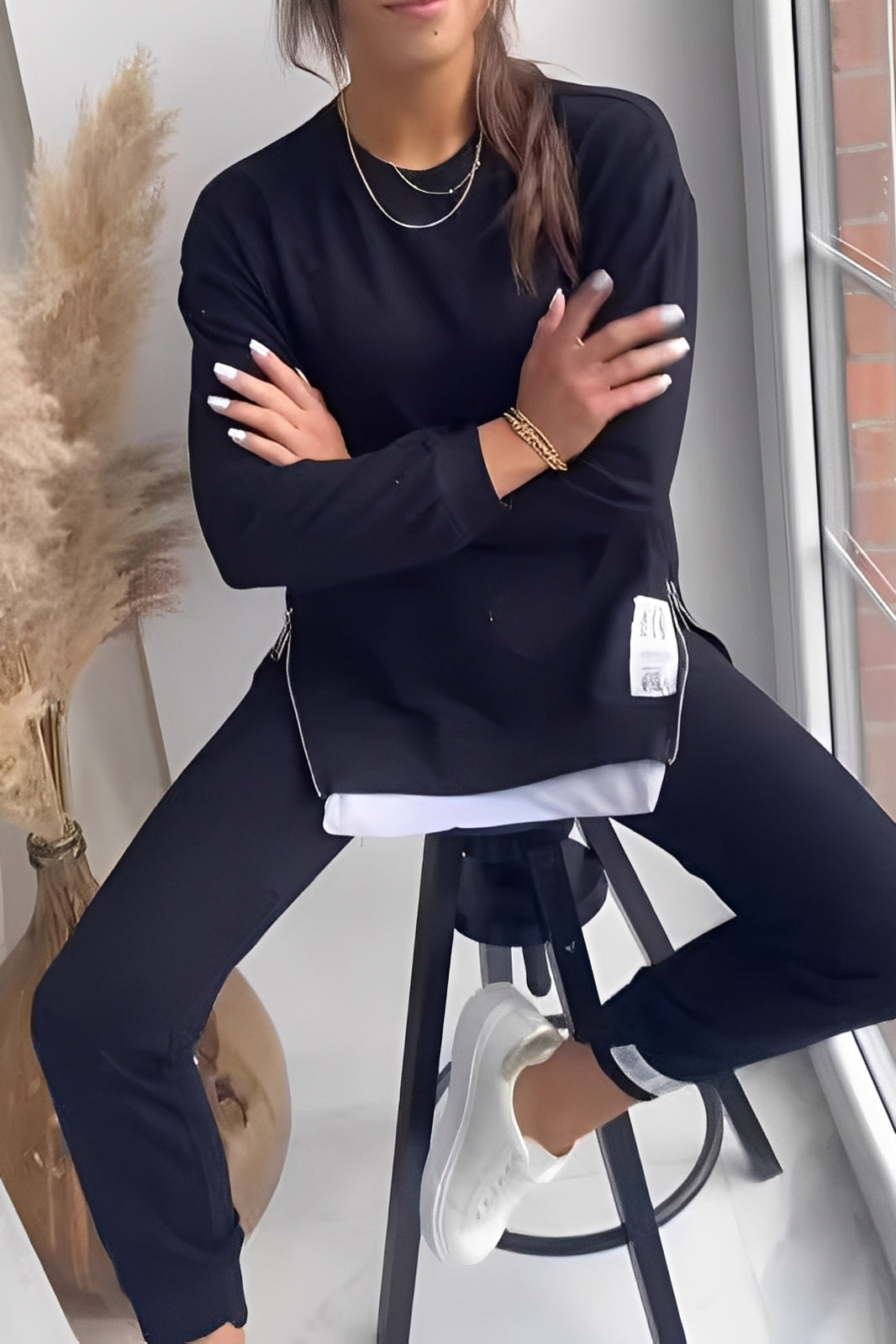 Kristine - Completo casual di felpa e pantaloni da donna
