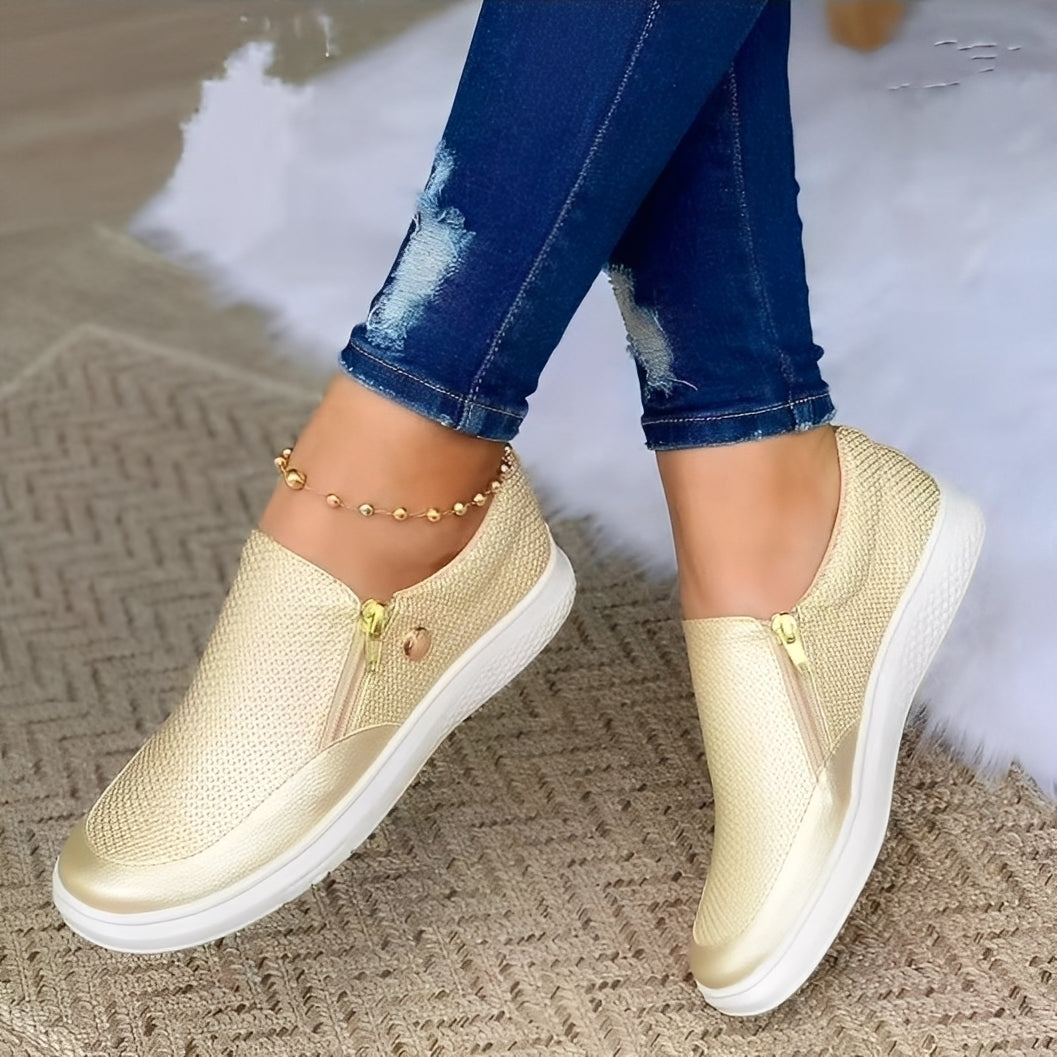 Renita - Scarpe con zip per donne casual