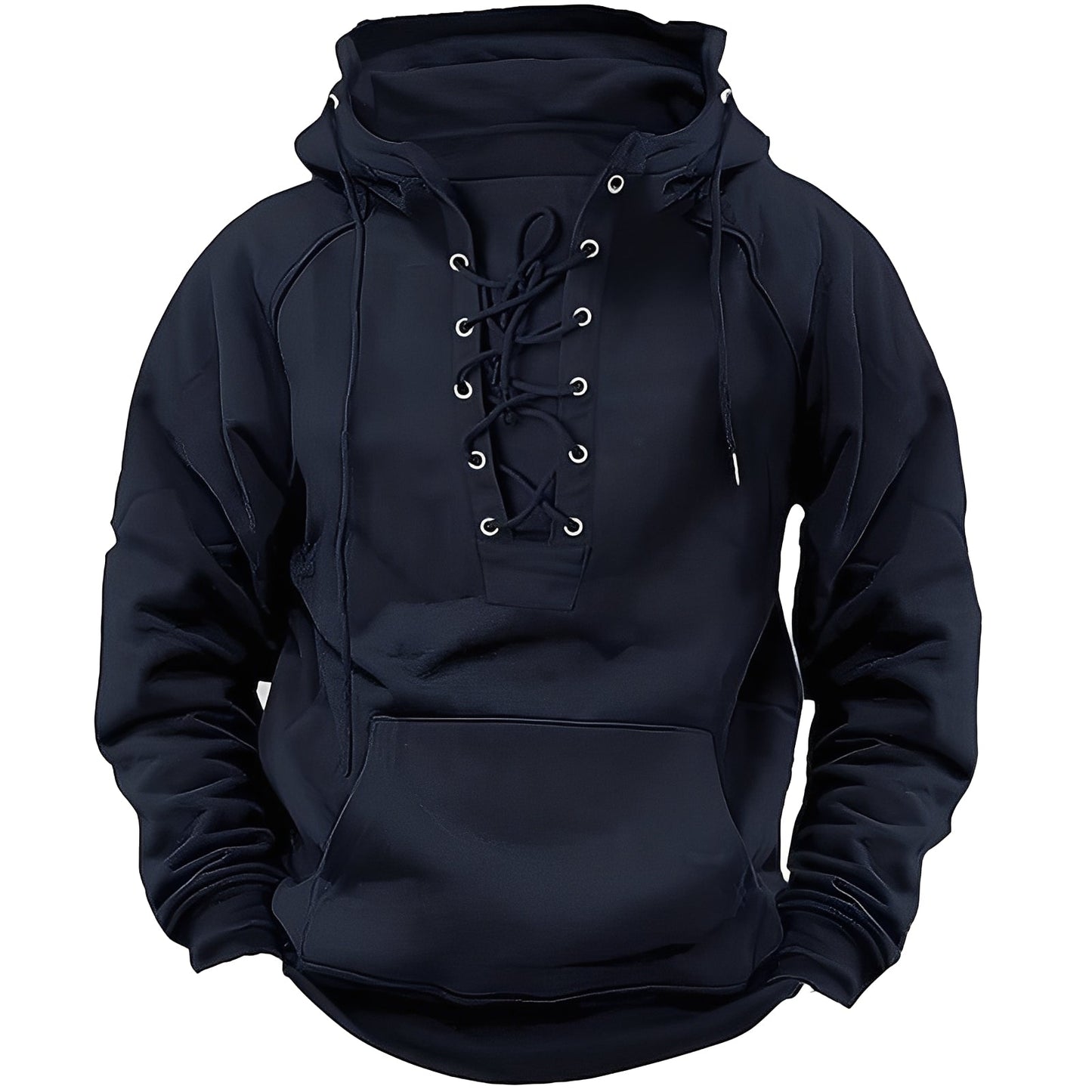 Rodney - Morbido hoodie con lacci per uomo