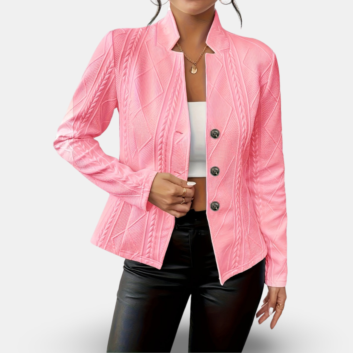 Liana – Blazer Elegante con Bottoni