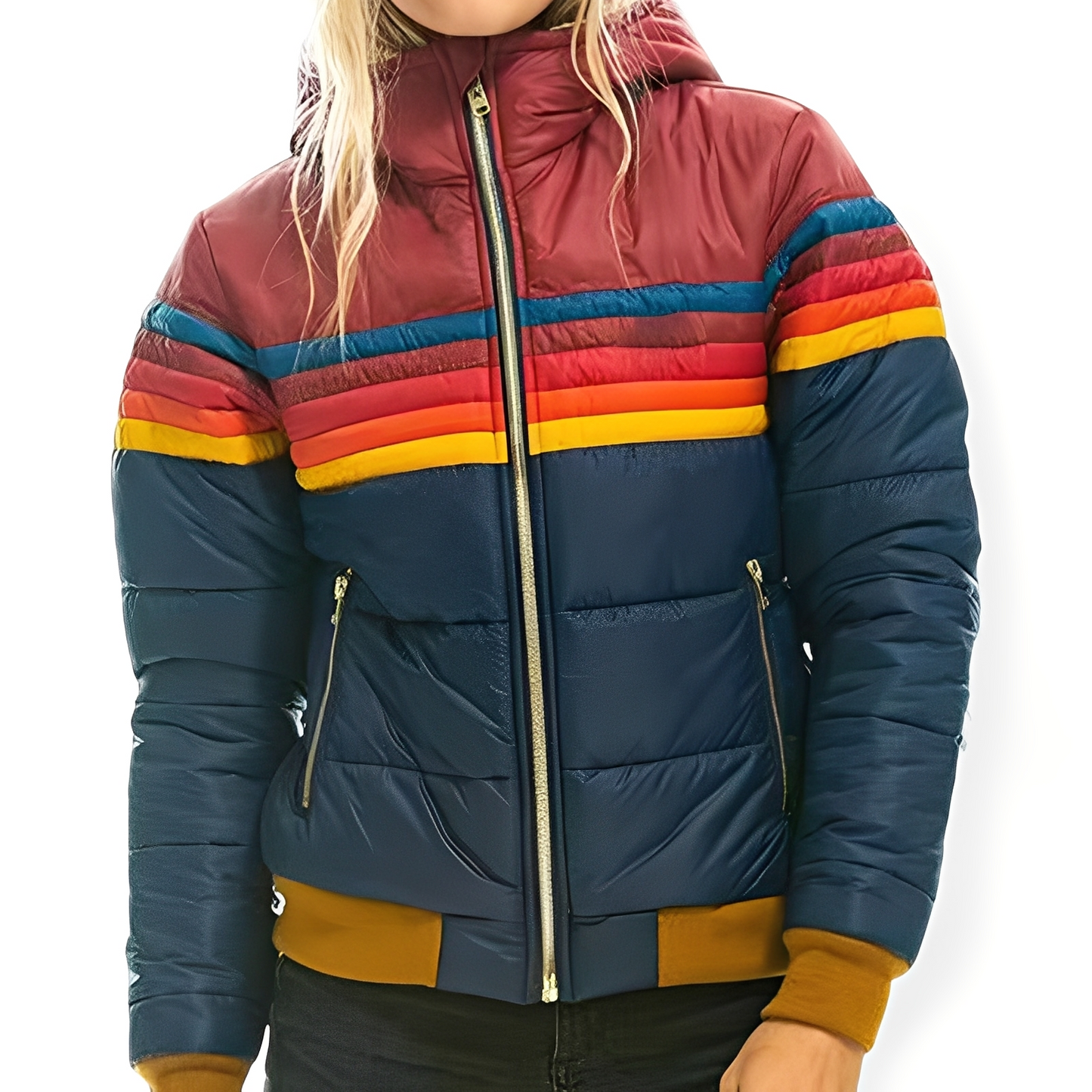 Sharon - Giacca Parka Classica con Cappuccio per Donne