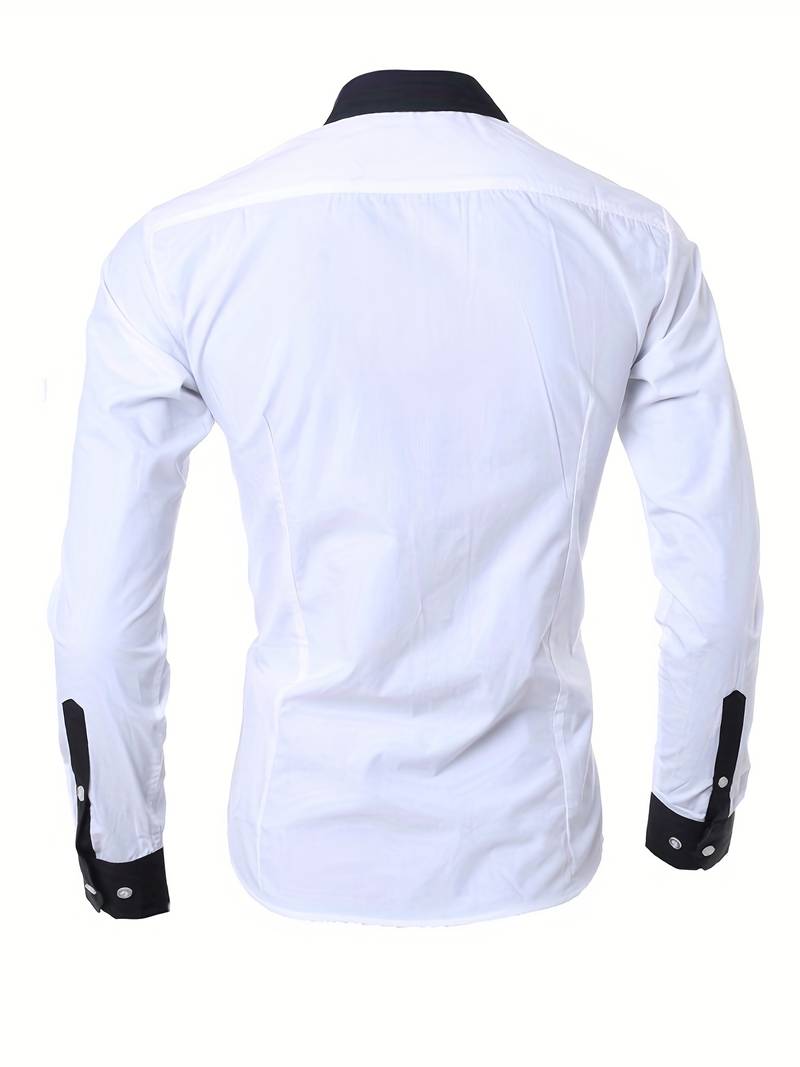 Tonie – Camicia Elegante con Contrasto dal Taglio Moderno