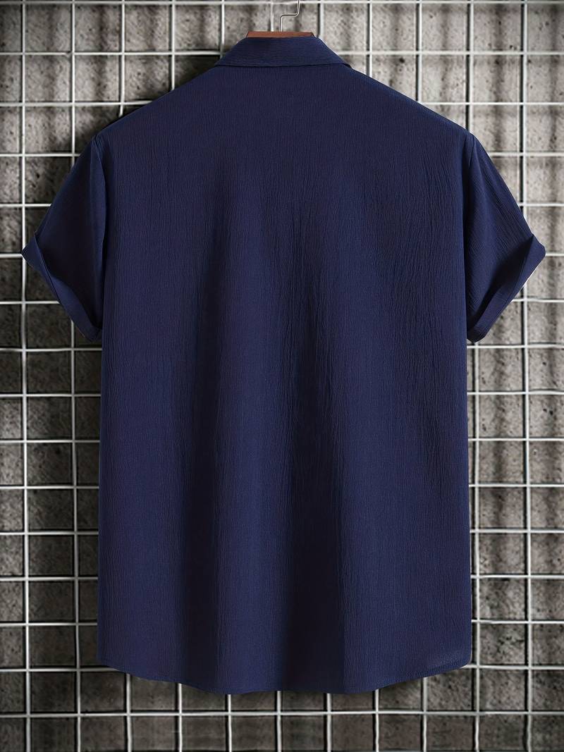 Joshua - Camicia a Maniche Corte Elegante e Senza Sforzo